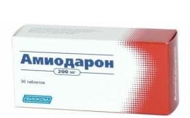 амиодарон акри таблетки 200мг №30