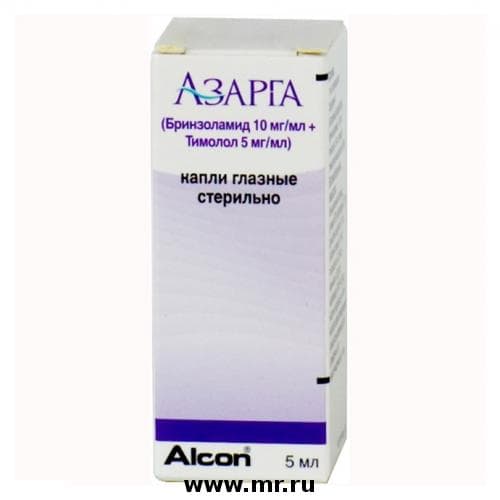 азарга глаз, кап флакон 5мл