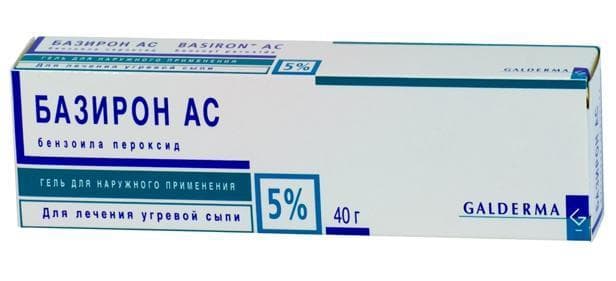 базирон ас гель 5% 40 г