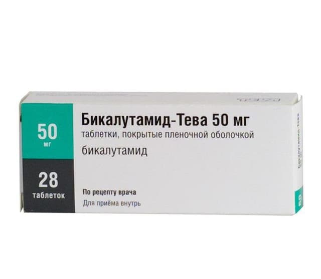 бикалутамид-тева 50 мг №28 табл
