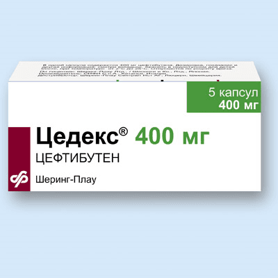 цедекс капсулы 400мг n5