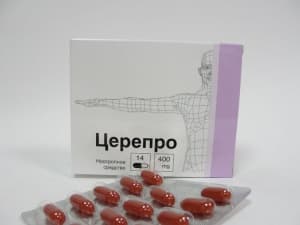 церепро капсулы 400мг n14