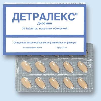 детралекс таблетки покрытые оболочкой 500мг №30