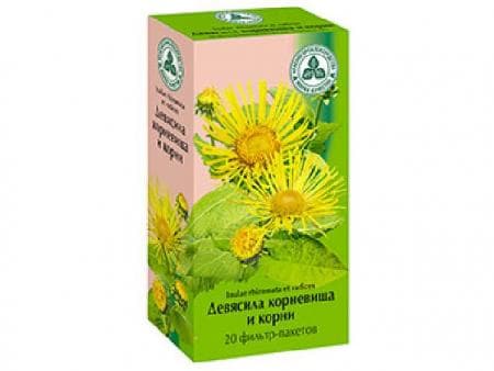 девясила корневища и корни 1,5 г №20 фильтр-пакетов