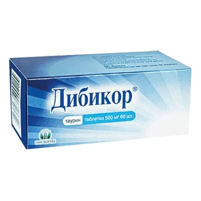 дибикор таблетки , 500мг №60