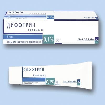 дифферин гель 0,1% 30 г
