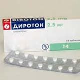диротон таблетки 2,5мг n28