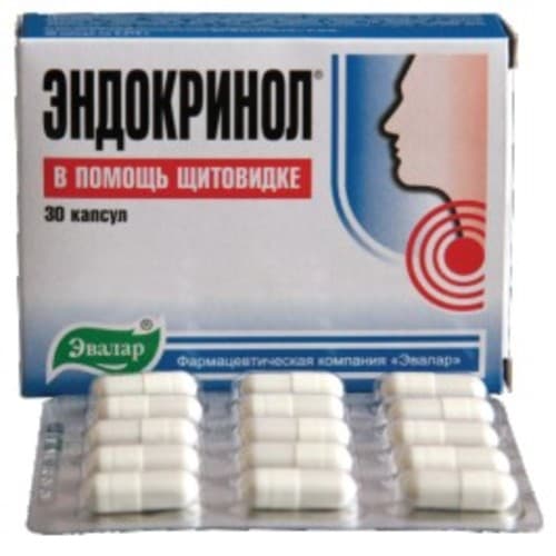 эндокринол капсулы n30 (эвалар) бад