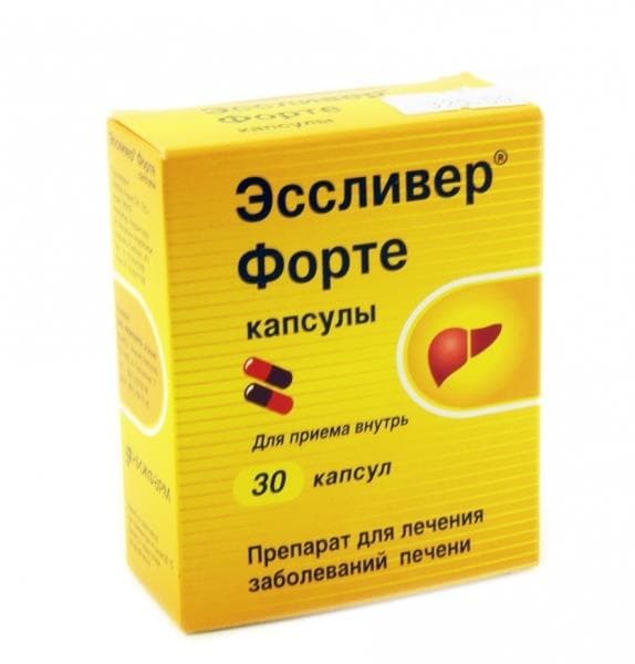 эссливер форте капсулы n30