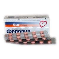 фелодип таблетки покрытые оболочкой 5мг n30