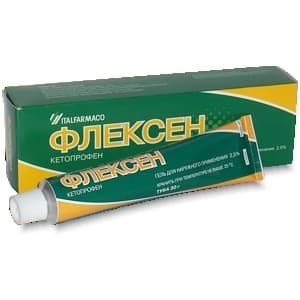 флексен гель 2,5% 30 г