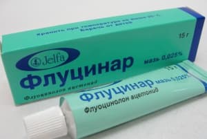 флуцинар мазь 0,025% 15 г