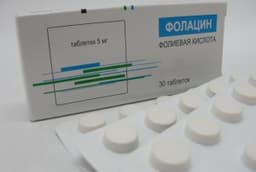 фолацин таблетки 5мг n30