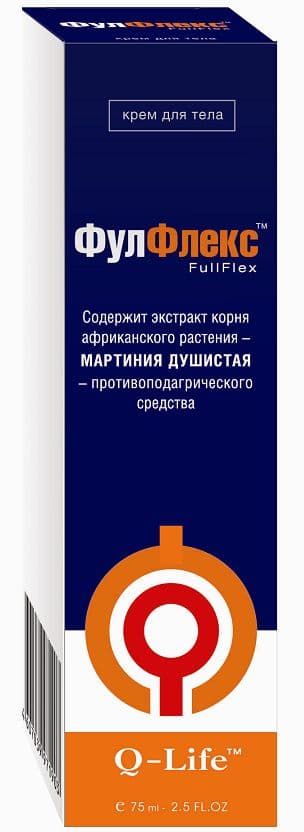 фулфлекс крем при заболевании суставов 75мл