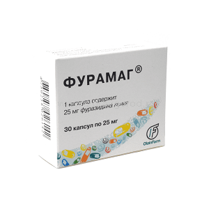 фурамаг капсулы 25мг n30