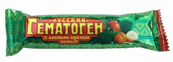 гематоген русский с кедровым орехом 40 г