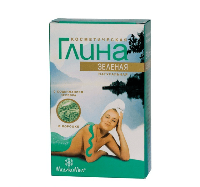 глина зеленая косметическая 100 г
