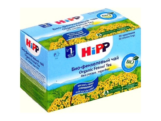 хипп чай био-фенхелевый 30,0 с 1-го месяца