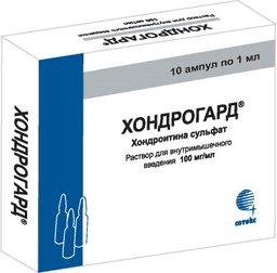 хондрогард 0,1/мл 1мл n10 ампулы раствор в/м