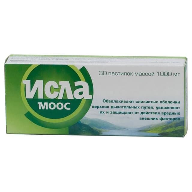 исла моос пастилки №30 бад