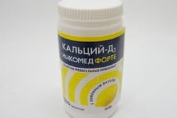 кальций-д3 никомед форте №60 таблетки лимон
