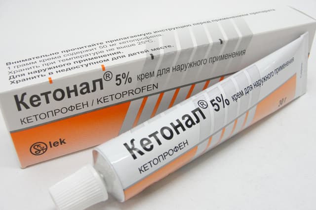кетонал крем 5% 30 г