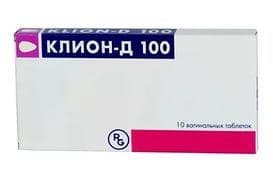 клион д 100 мг №10 таблетки вагинал,