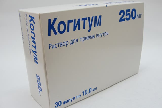 когитум оральн, раствор ампулы 250мг 10мл №30