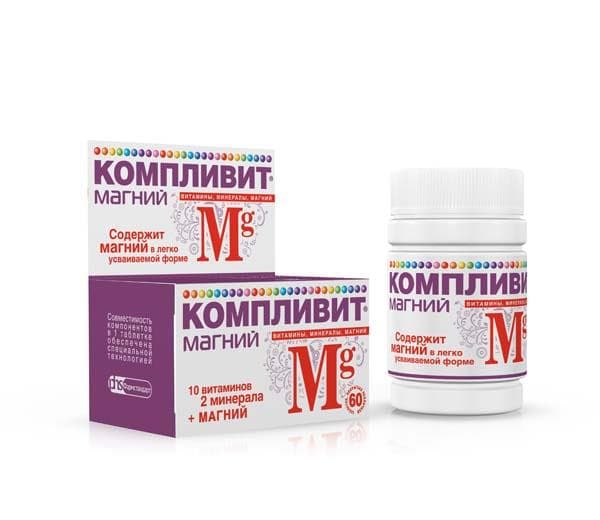 компливит магний таблетки №60