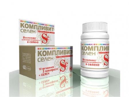 компливит селен таблетки покрытые оболочкой №60