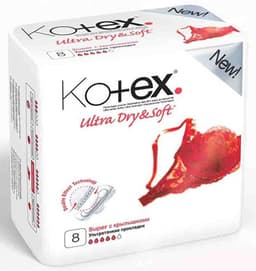 котекс ultra dryandsoft super №8 c крыл,