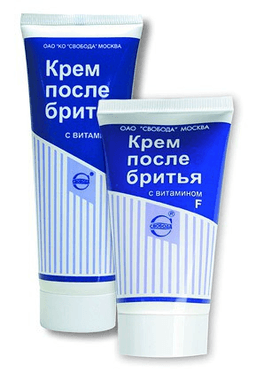 крем после бритья с витамином f 82 г