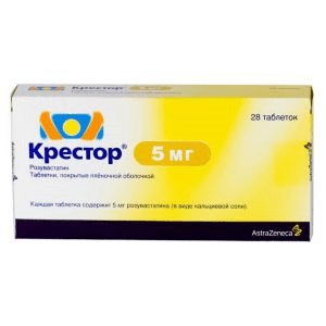 крестор таблетки покрытые оболочкой 10мг №98