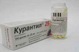 курантил 25 мг №100 табл
