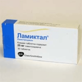 ламиктал таблетки 25мг №30