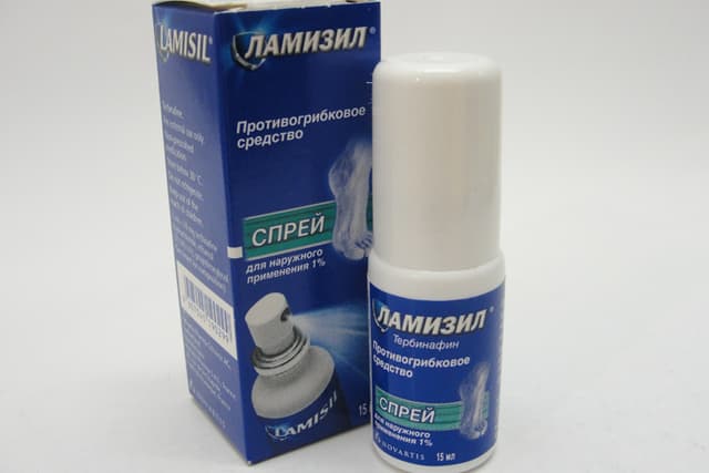 ламизил спрей 1% 15 мл