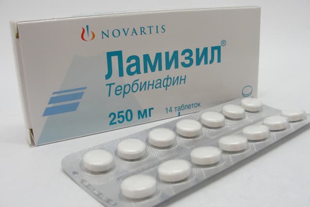 ламизил таблетки 250мг №14