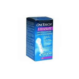 ланцеты one touch ультрасофт №25