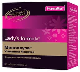 ледис формула менопауза усиленная формула №30 табл