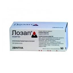 лозап 0,1мг n90 таблетки