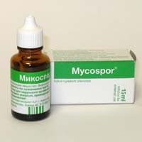 микоспор 1% раствор для наружн, прим, 15мл