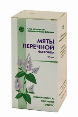мята перечная настойка 25 мл