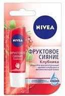нивея бальзам для губ фруктовое сияние клубника 4,8 г (85083)