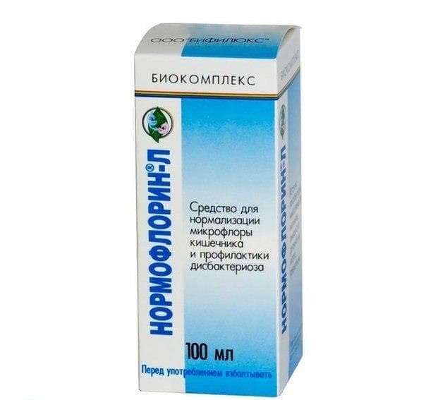 нормофлорин-л биокомплекс жидкий 100 мл