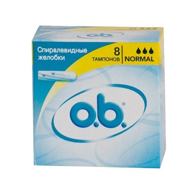 o, b, тампоны нормал №8