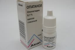 опатанол капли глазные 0,1% 5 мл