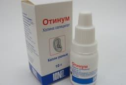 отинум капли ушные 20% 10 мл