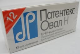 патентекс овал н 75 мг №12 суппоз, вагинальных
