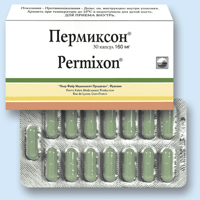 пермиксон капсулы 160мг n30