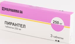пирантел таблетки 250мг n3